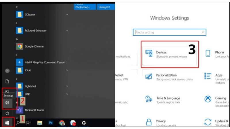 C&aacute;ch bật bluetooth tr&ecirc;n m&aacute;y t&iacute;nh PC window