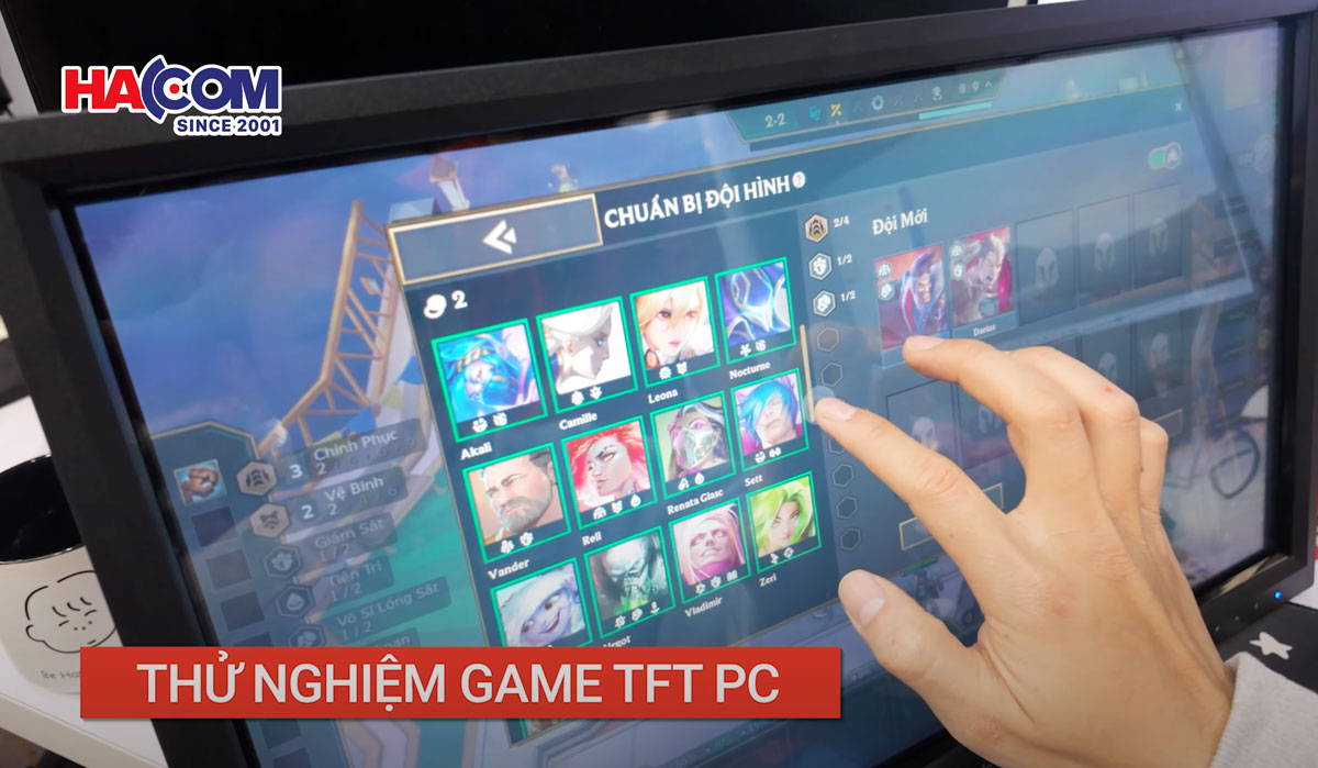 Đánh màn cảm ứng Viewsonic TD2223-2