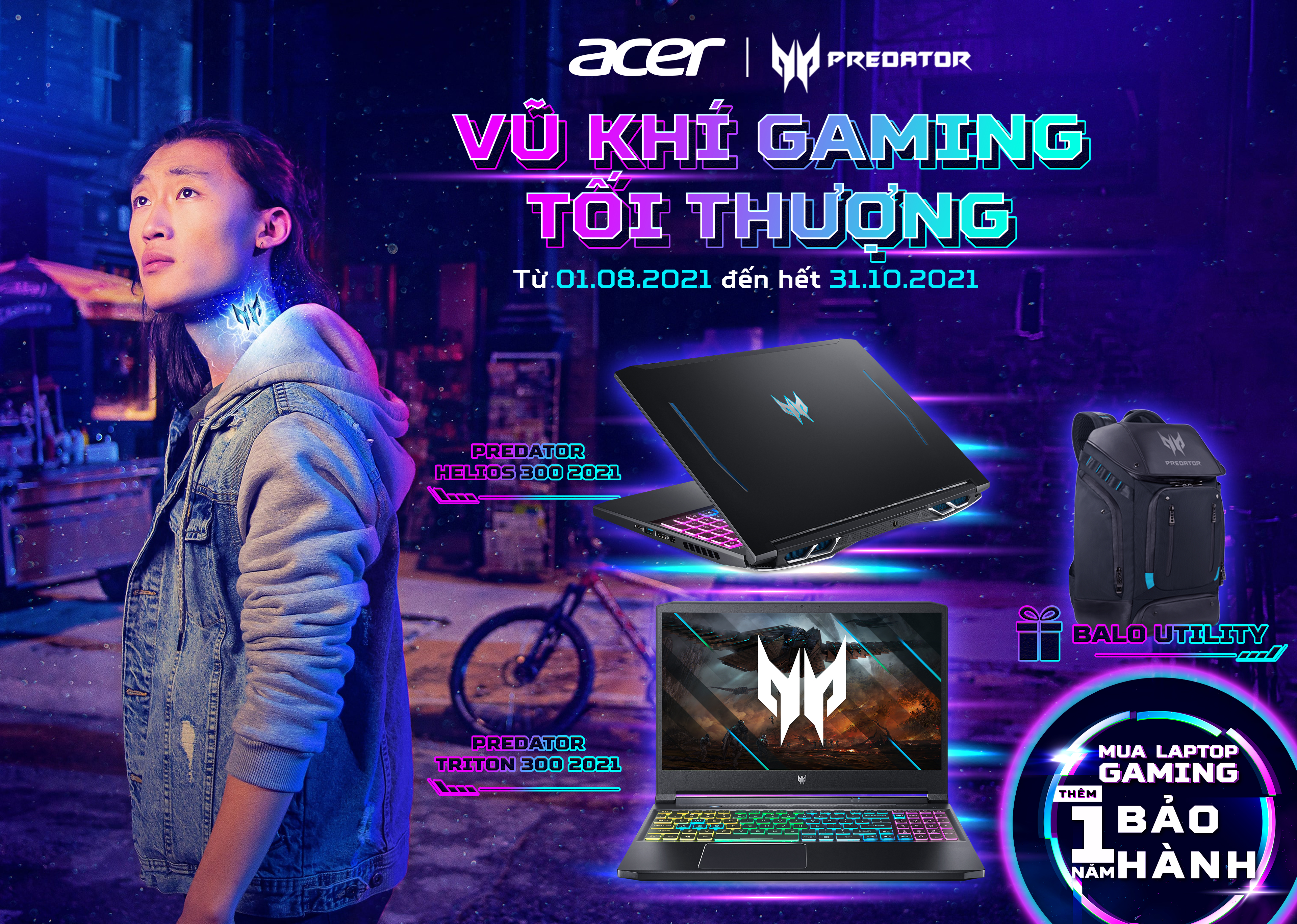 HACOM-khuyến mại mua acer tại hacom