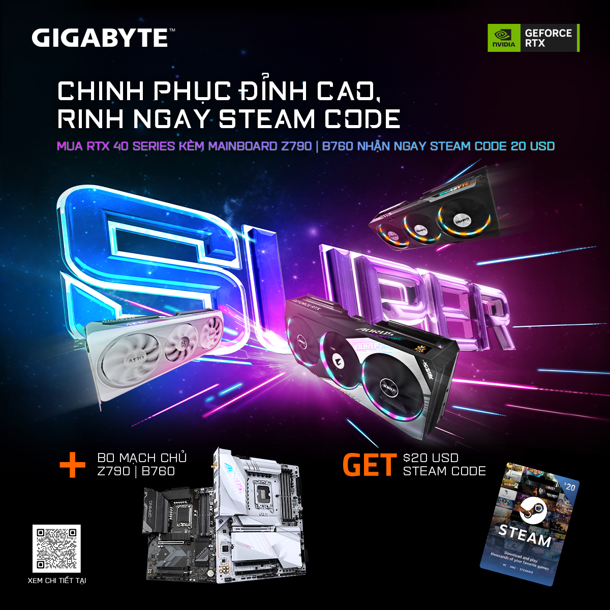  CHINH PHỤC ĐỈNH CAO - RINH NGAY STEAM CODE