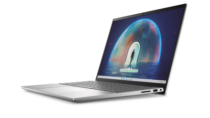 Laptop dell mỏng nhẹ 