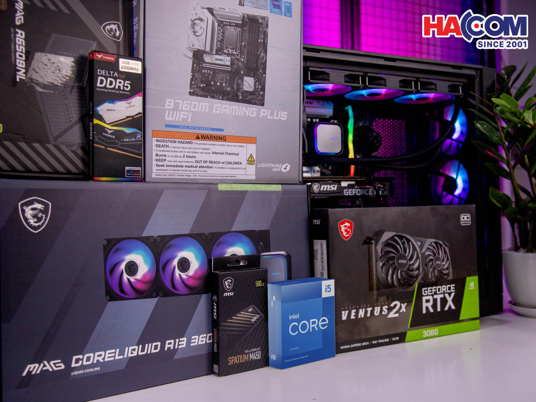 máy tính Powered By MSI