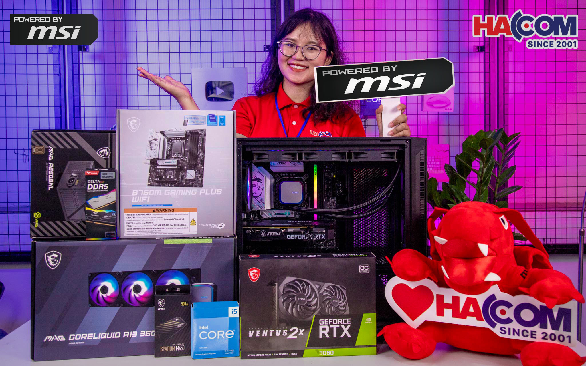 máy tính Powered By MSI