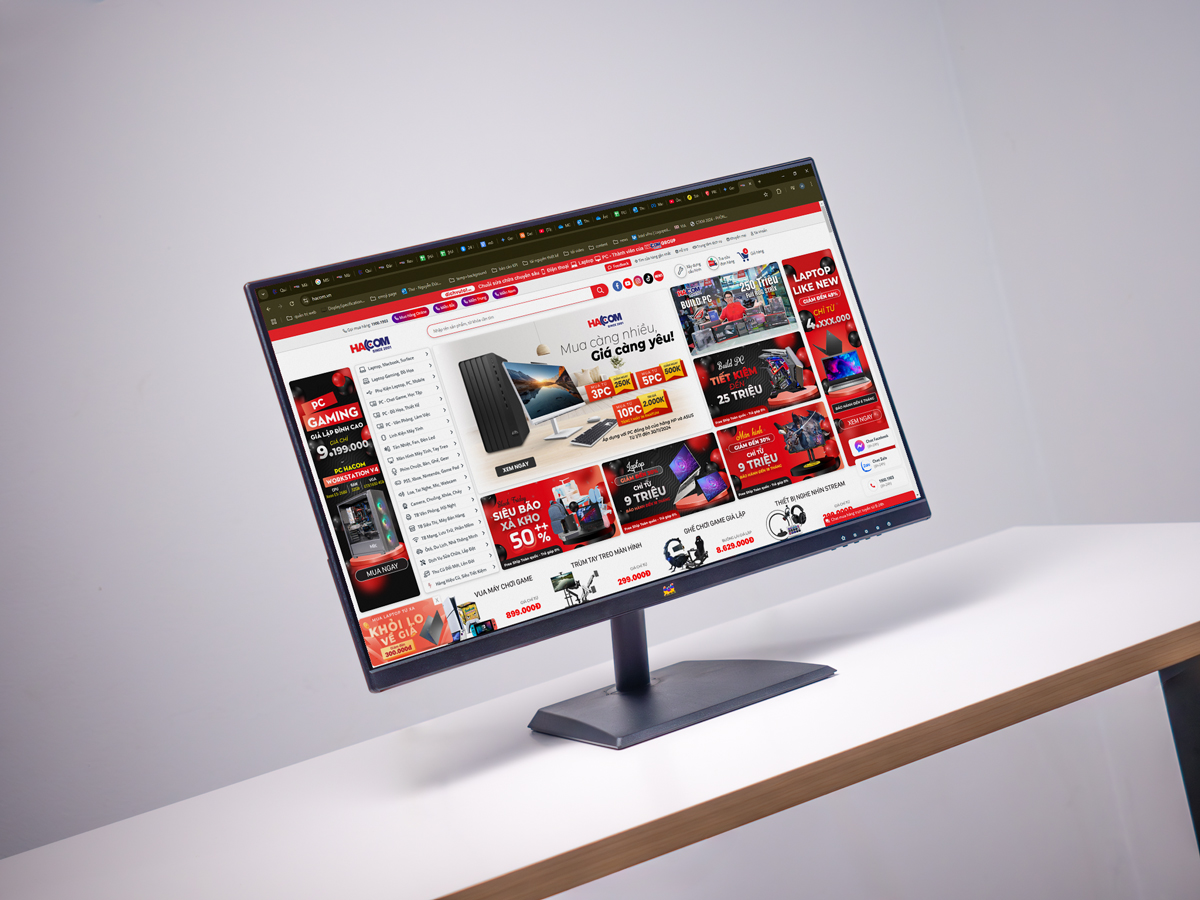 ViewSonic VA2436-H được phủ một lớp chống chói 