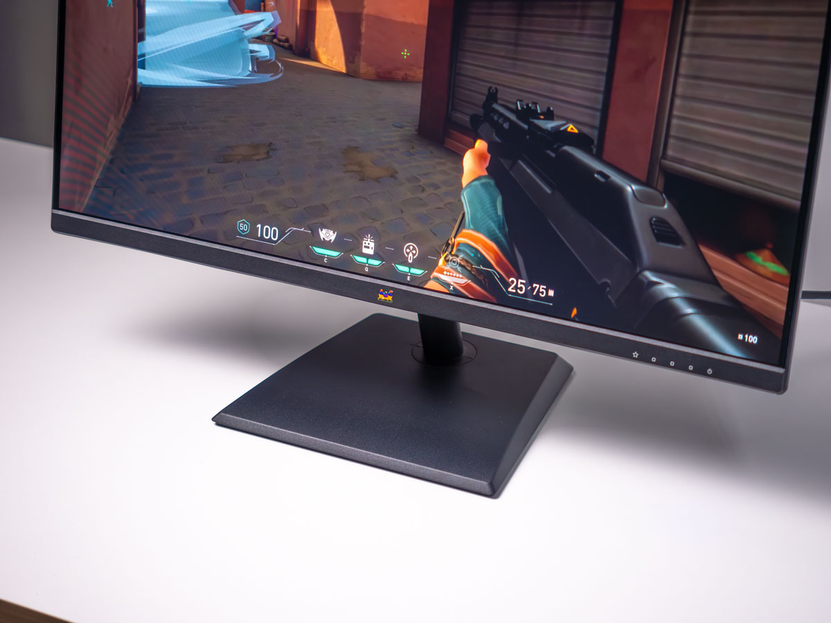 ViewSonic VA2436-H trang bị nút bấm cơ học truyền thống