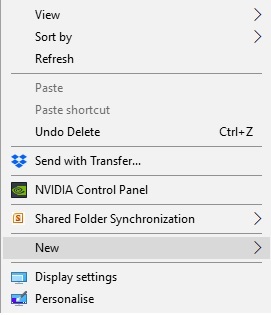 Kiểm tra card màn hình laptop bằng chuột phải. Ở đây máy của mình đang chạy card màn hình rời.