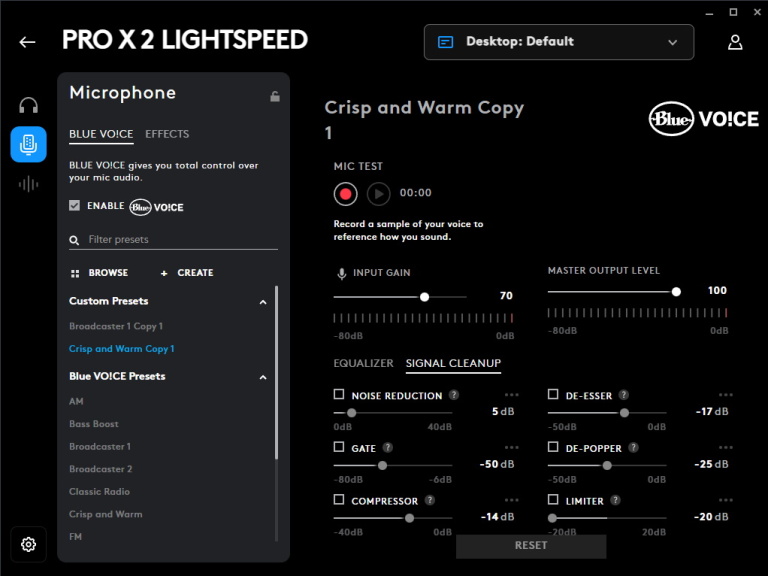 TAI NGHE CHƠI GAME KHÔNG DÂY LOGITECH PRO X 2 LIGHTSPEED 11