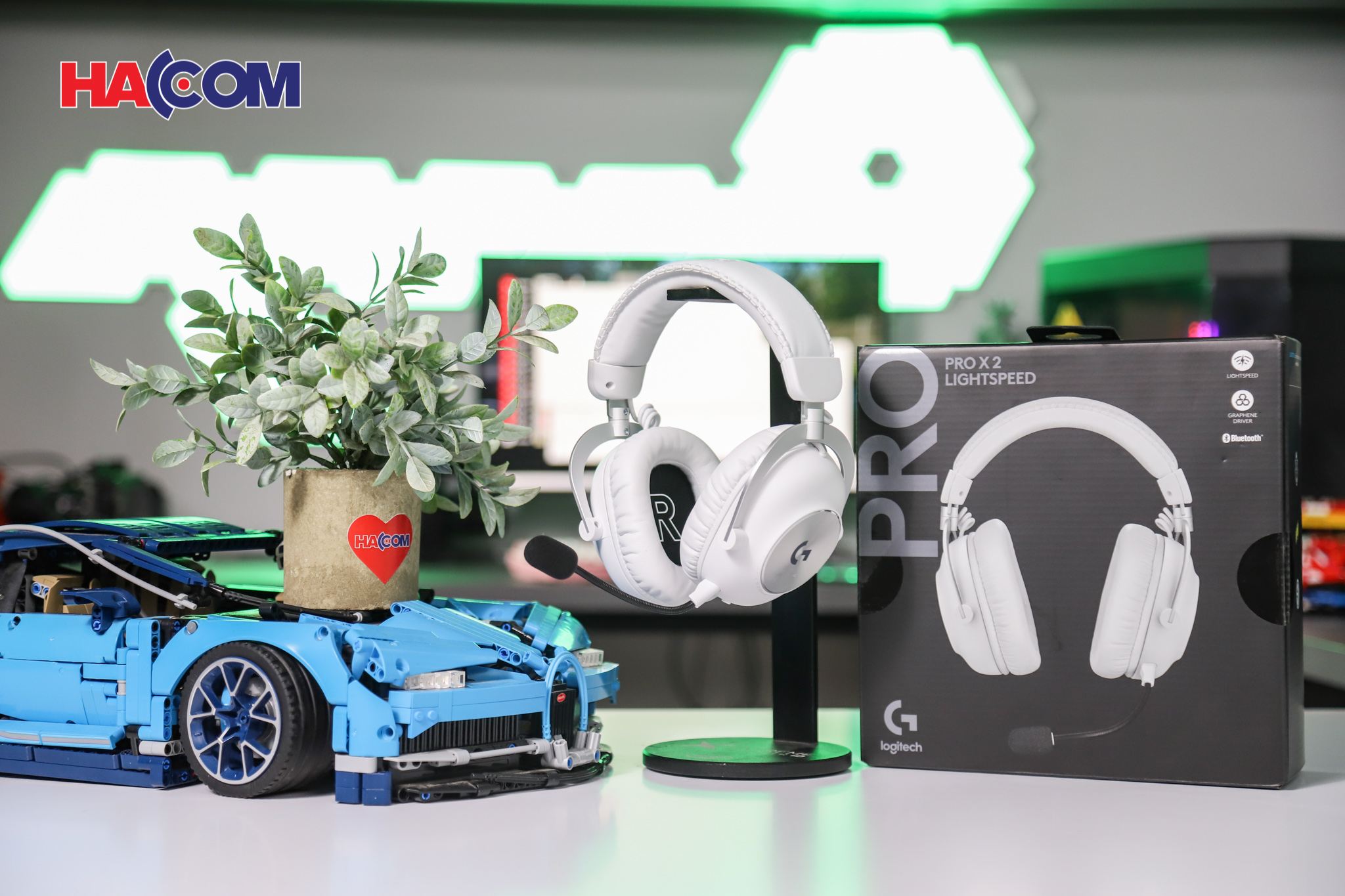 TAI NGHE CHƠI GAME KHÔNG DÂY LOGITECH PRO X 2 LIGHTSPEED 2