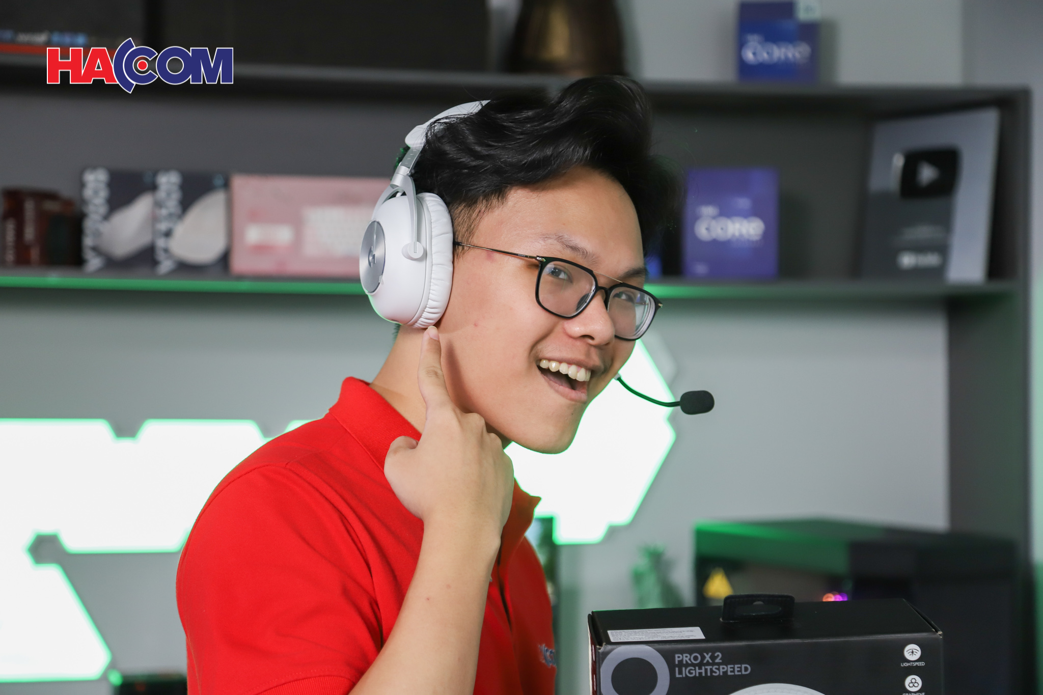 TAI NGHE CHƠI GAME KHÔNG DÂY LOGITECH PRO X 2 LIGHTSPEED 9