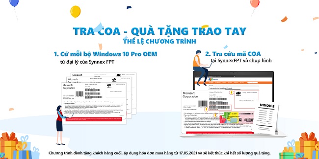 hanoicomputer-Tra coa nhận quà 1