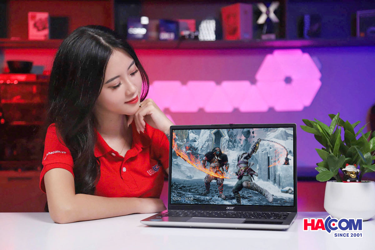 Acer Swift Go AI SFG14-73-75YM phù hợp cho các chuyên gia thường xuyên di chuyển, cần laptop nhỏ gọn nhưng vẫn mạnh mẽ