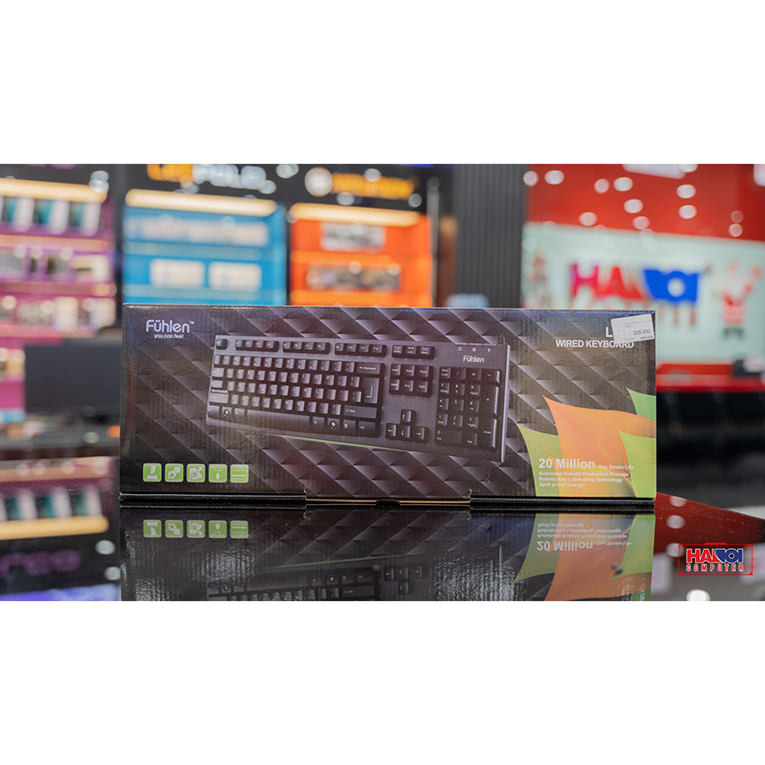 ban phim fuhlen L411 HACOM 1