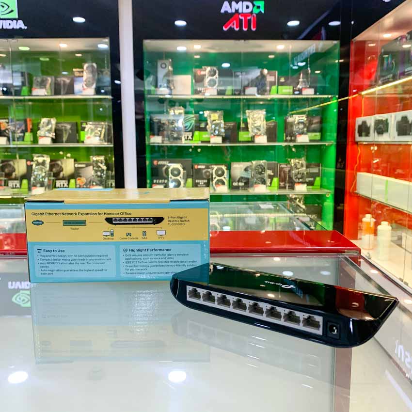 Switch TP-Link TL-SG1008D hacom 2