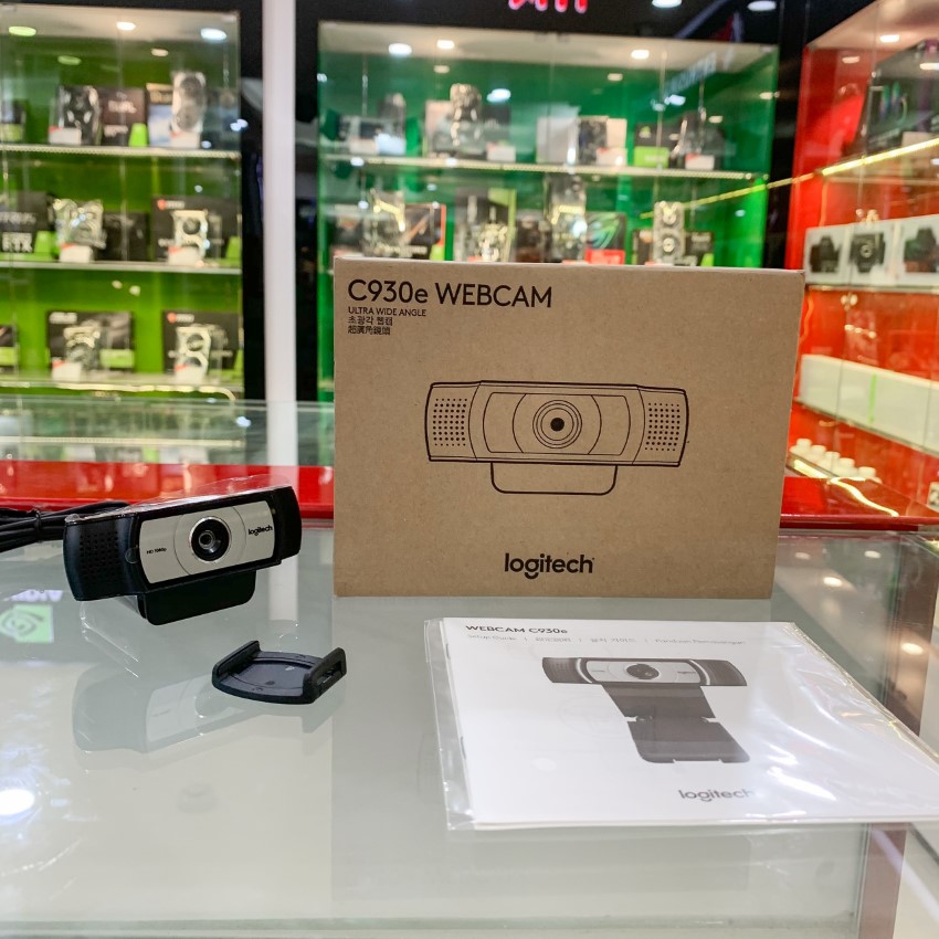 Webcam Logitech HD Pro C930e hacom 1