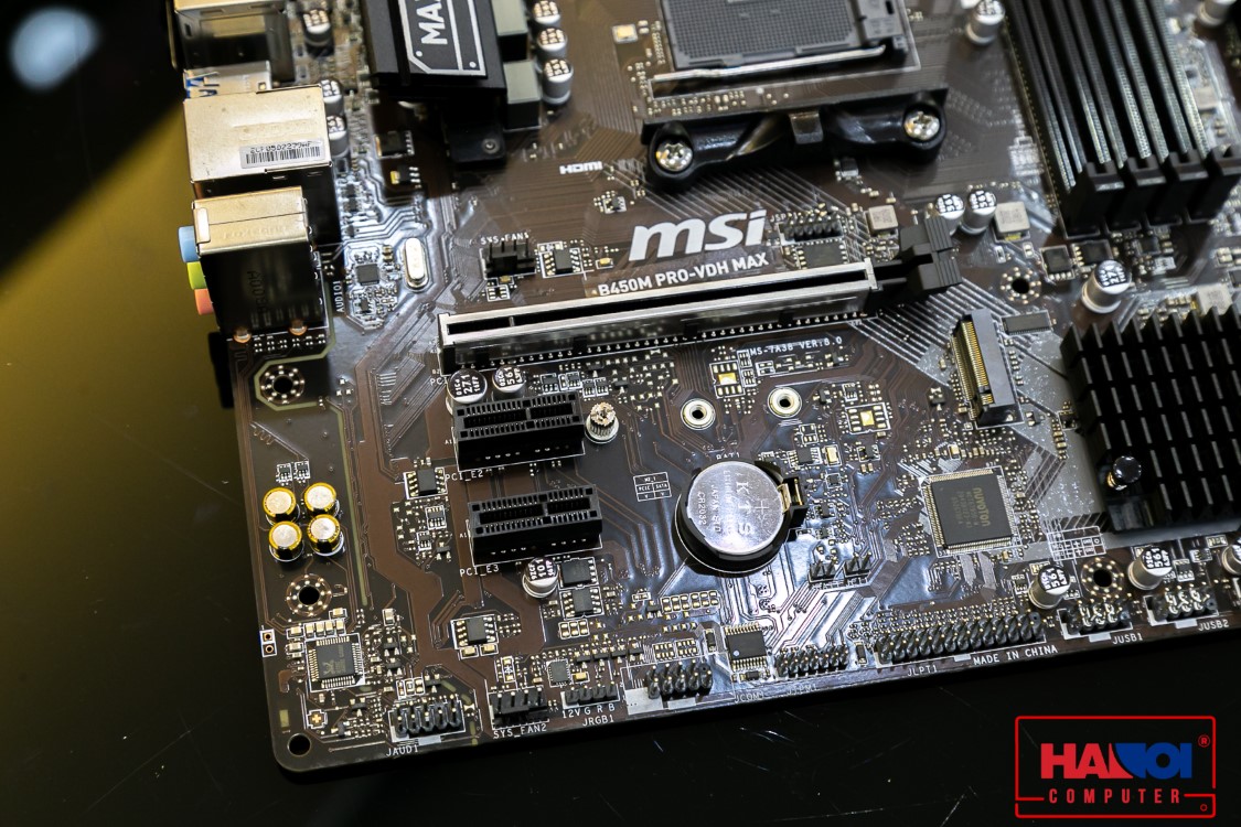 Mainboard MSI B450M PRO VDH MAX - HACOM 5