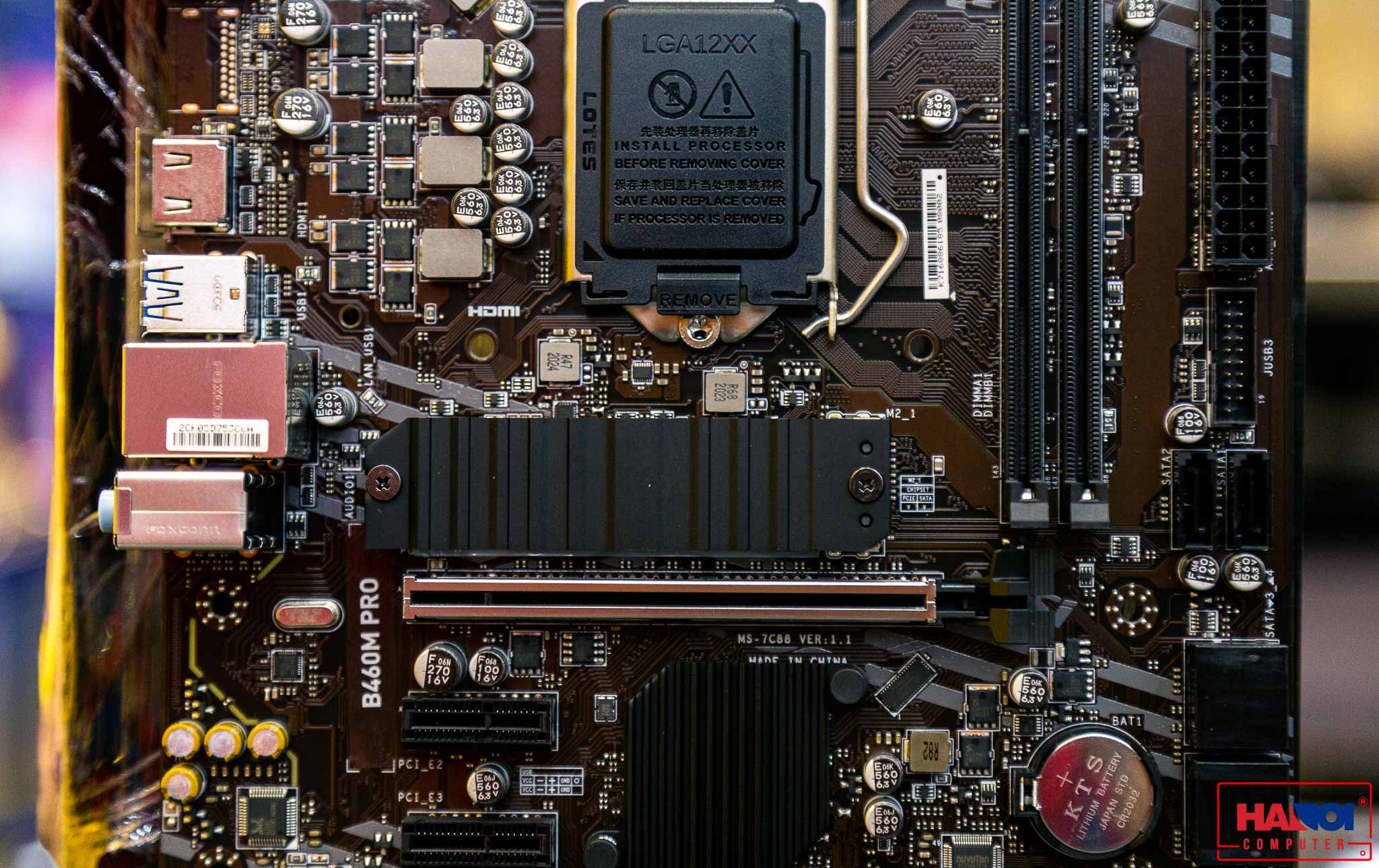 Mainboard MSI B460M PRO - HACOM 2