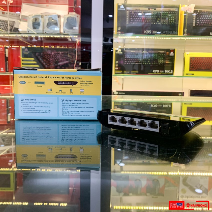 Switch TP-Link TL-SG1005D hacom 2