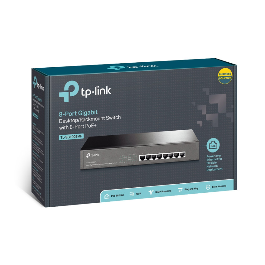 Switch TP-Link SG1008MP HACOM 1