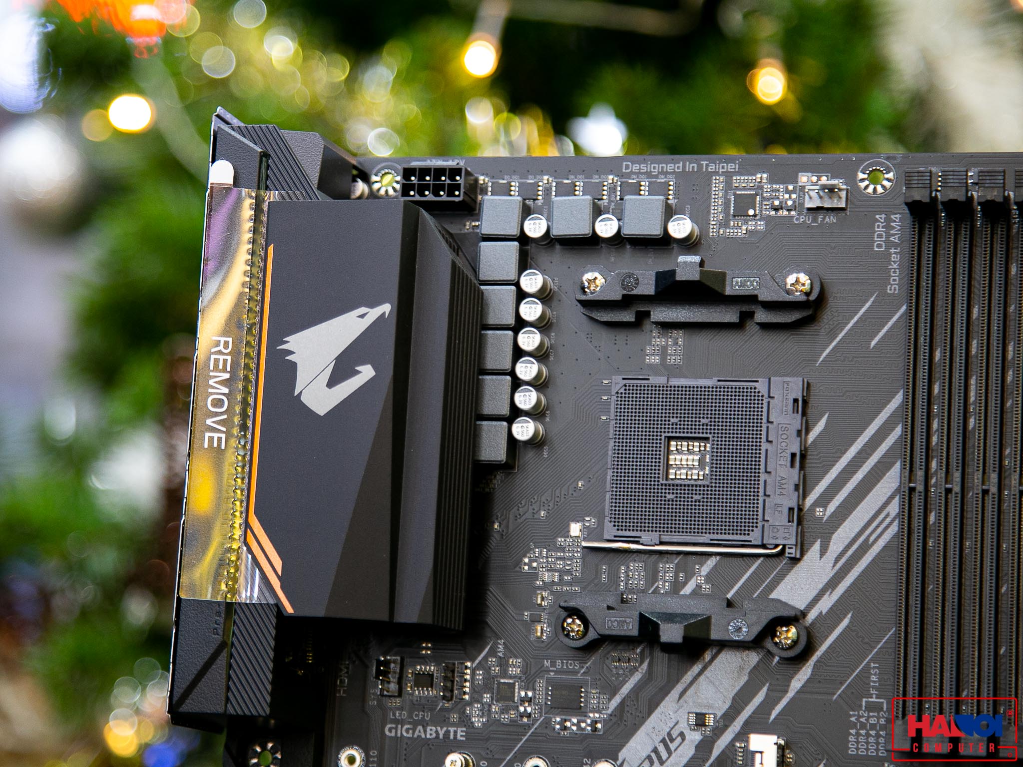 Mainboard Gigabyte B550M AORUS ELITE - HACOM 3