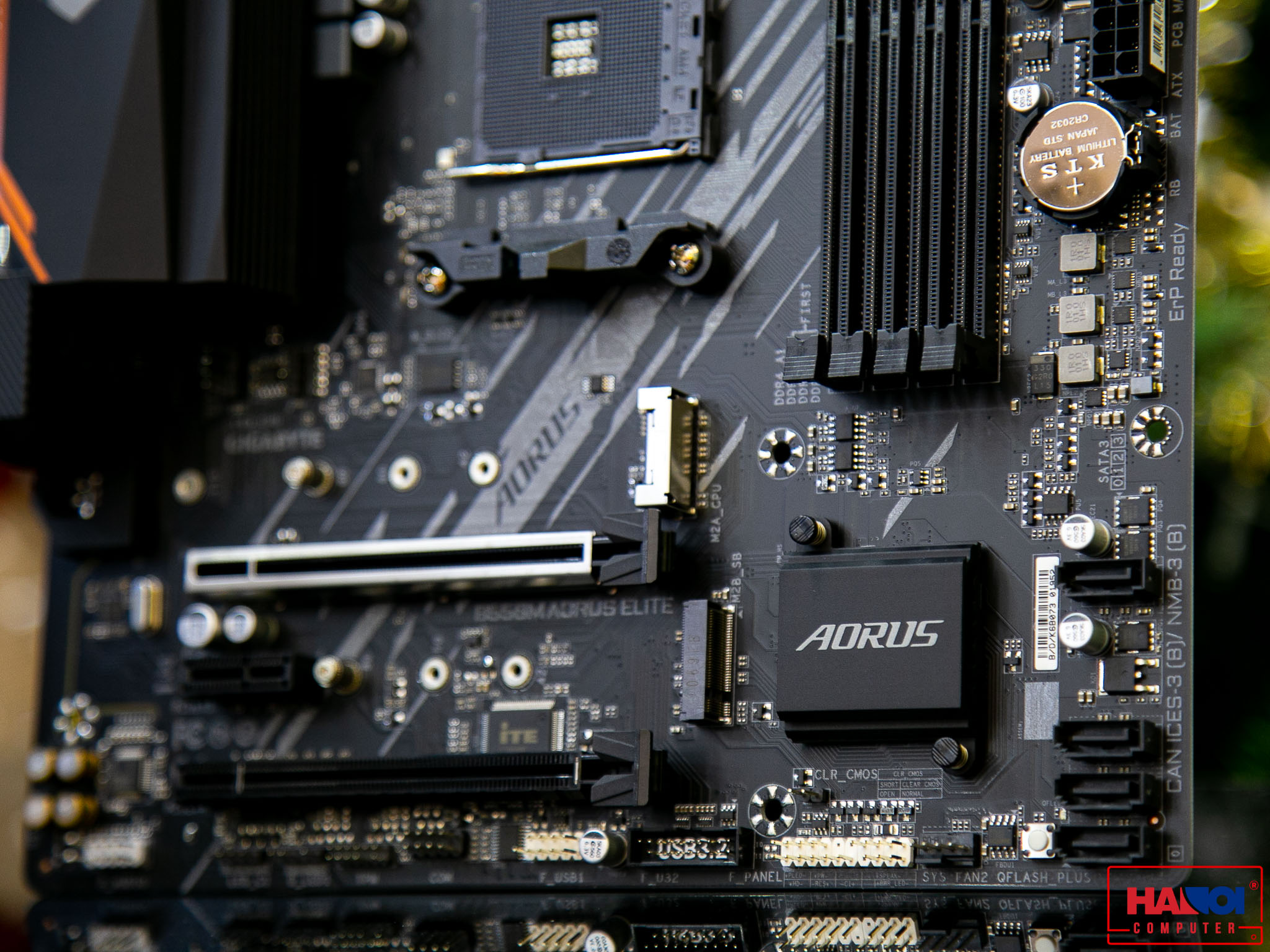 Mainboard Gigabyte B550M AORUS ELITE - HACOM 5