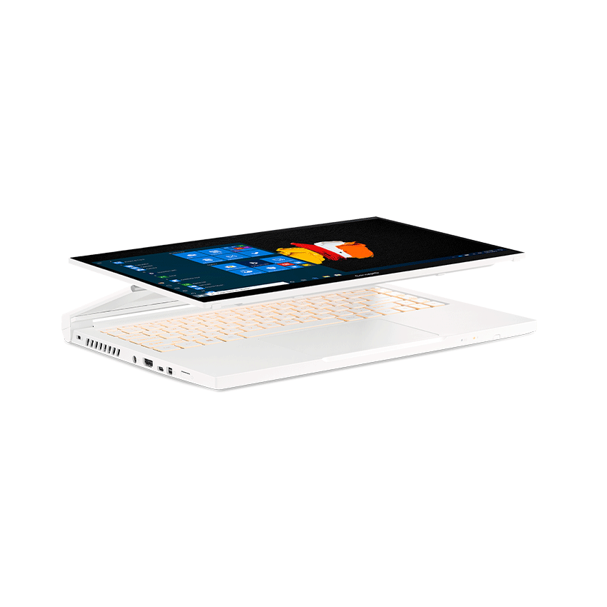 Ở mức 1.73kg, máy vẫn giữ được tính cơ động khá tốt với một laptop đồ họa có GPU rời và cơ chế xoay gập. 