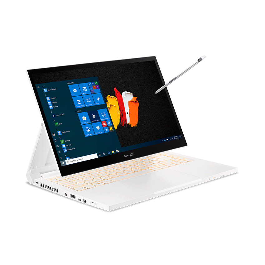 Acer mô tả d&ograve;ng Ezel Pro như một công cụ sáng tạo linh hoạt cho người làm việc di động, với màn hình cảm ứng, stylus dockable và khả năng chuyển đổi tư thế rất nhanh.