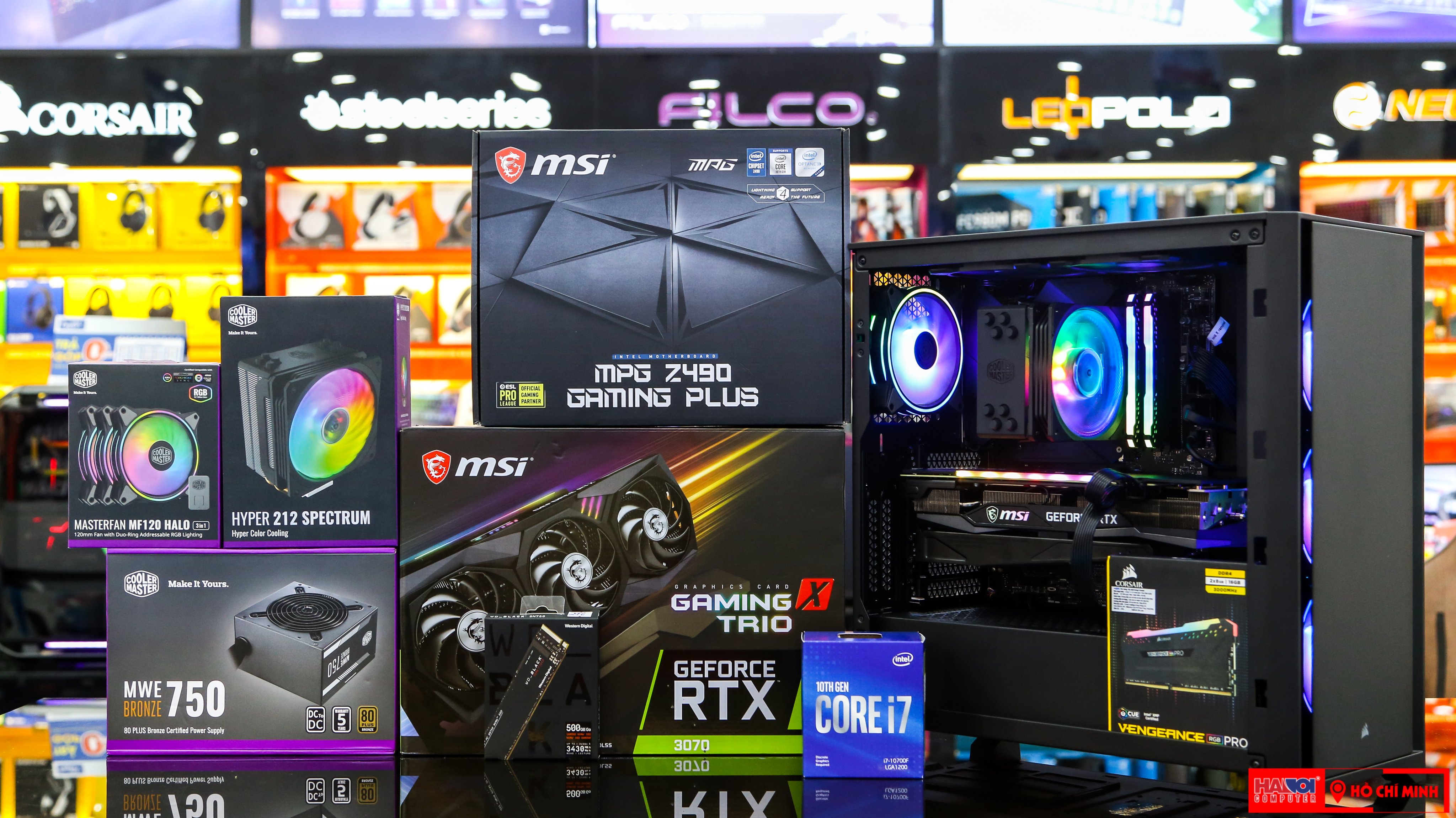 Nguồn máy tính Cooler Master MWE V2 230V 750 750W Plus Bronze - HACOM 4