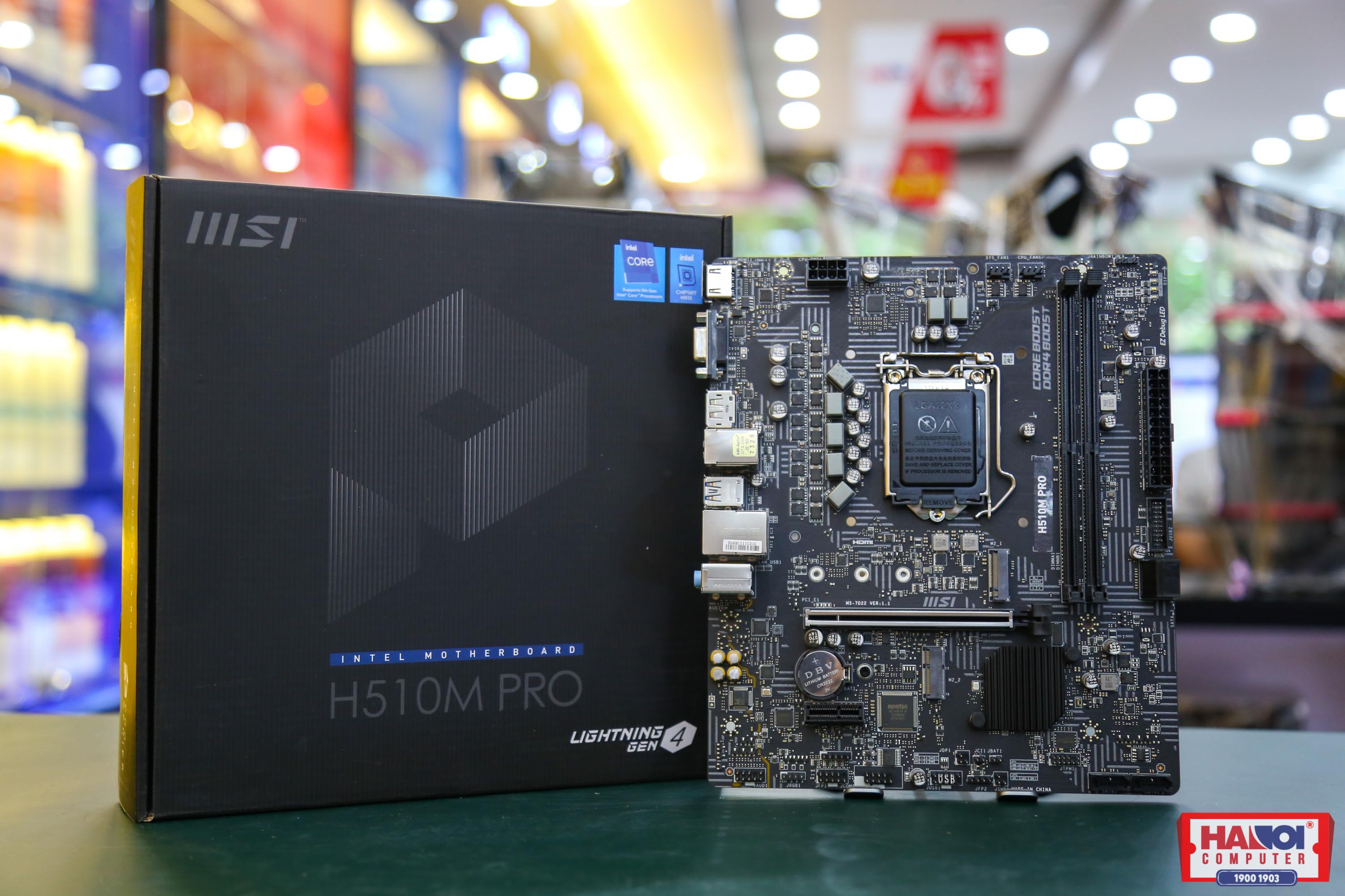 Mainboard MSI H510M PRO - hacom 1