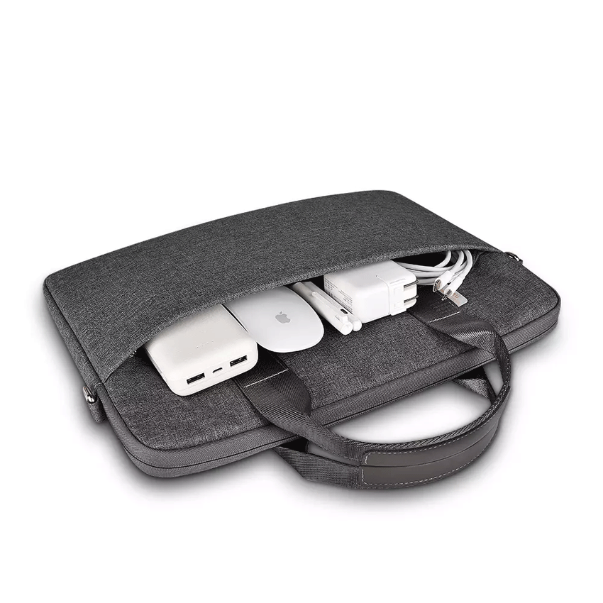 WiWu Minimalist Laptop Bag 15.6 inch Xám là mẫu cặp laptop được thiết kế dành cho người dùng cần bảo vệ thiết bị trong quá trình học tập, làm việc và di chuyển.