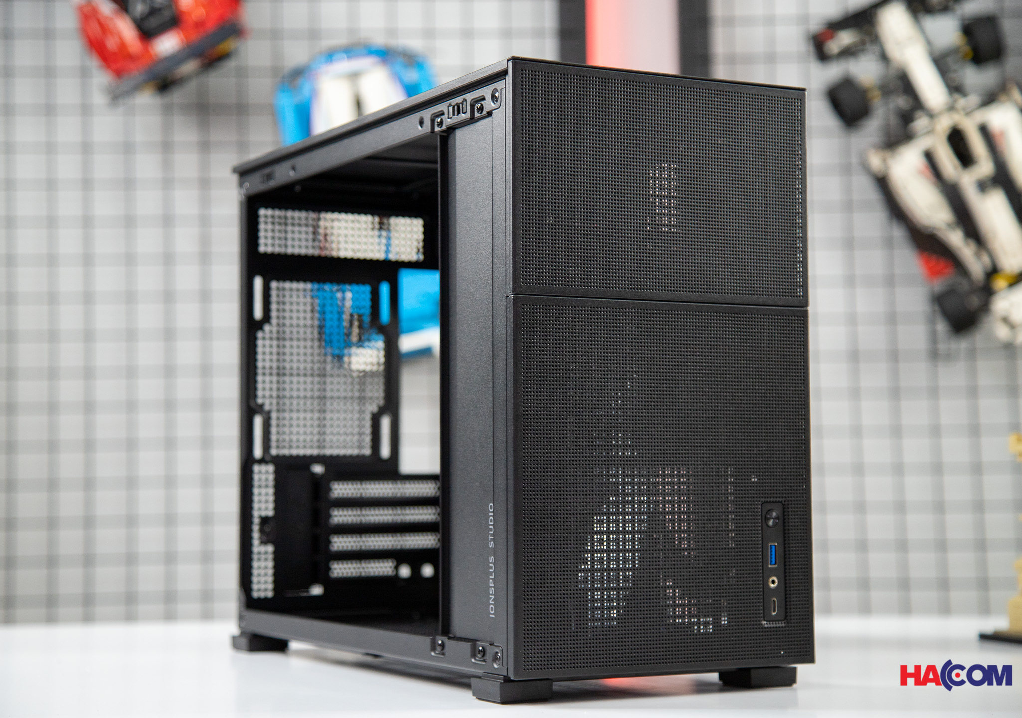 Vỏ case Jonsbo D31 MESH Black ( Mini Tower/Màu Đen) 