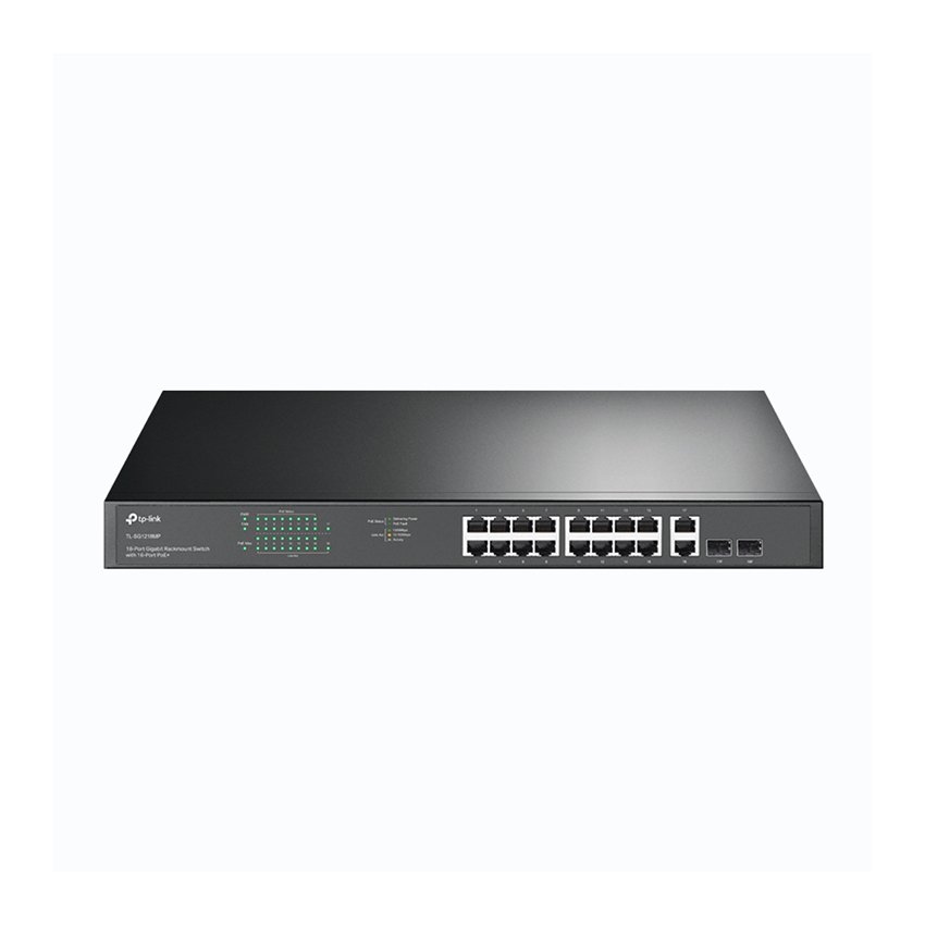 Switch TP-Link TL-SG1218MP (16 Port POE 10/100/1000 và 2 Port SFP)