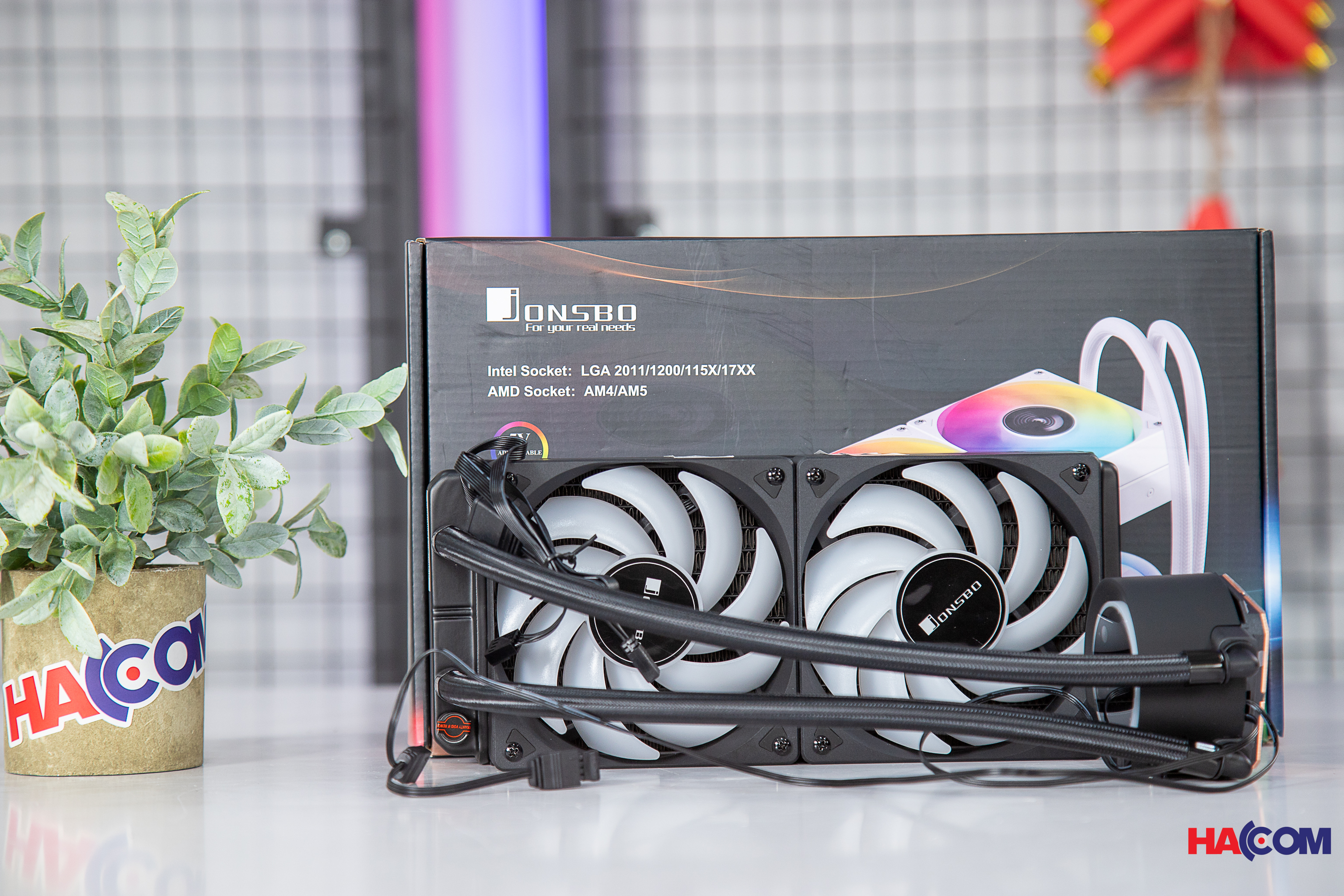 Tản nhiệt nước AIO Jonsbo TG-240 ARGB Black