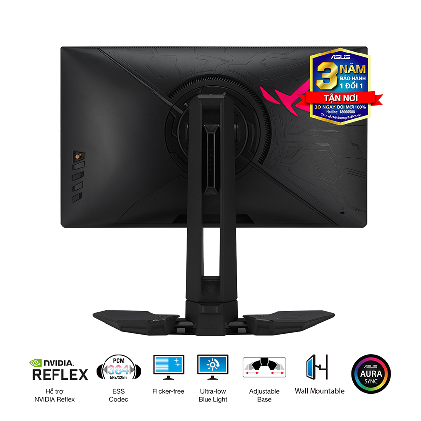 Màn hình được trang bị DisplayPort, hai cổng HDMI, USB Type-C, hai cổng USB 3.2 Gen 1 Type-A cùng cổng xuất âm thanh.