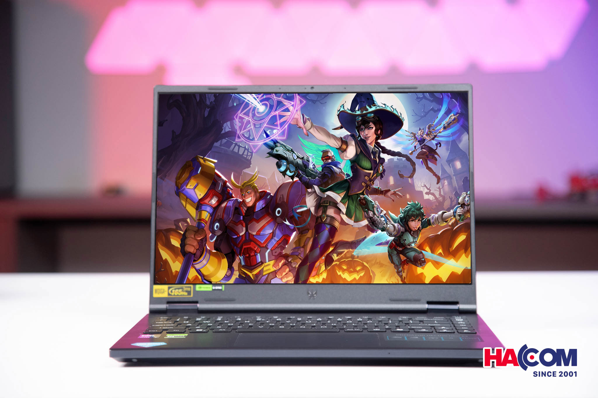 Màn hình 14.5 inch 16:10 trên Predator Helios Neo 14 PHN14-51-96HG có độ phân giải WQXGA 2560 x 1600, độ sáng 350 nits, 100% sRGB và tần số quét 165Hz.