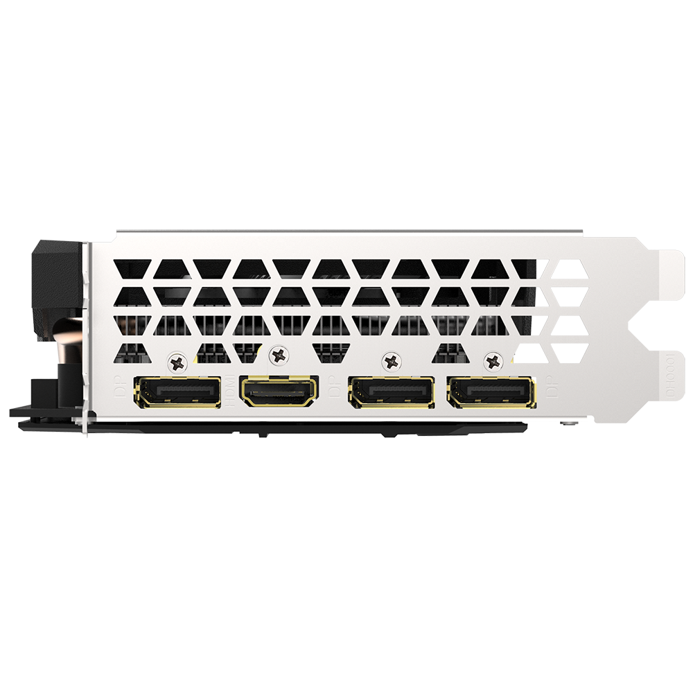 Gigabyte GV-N166TOC-6GD hỗ trợ 3 cổng DisplayPort và HDMI
