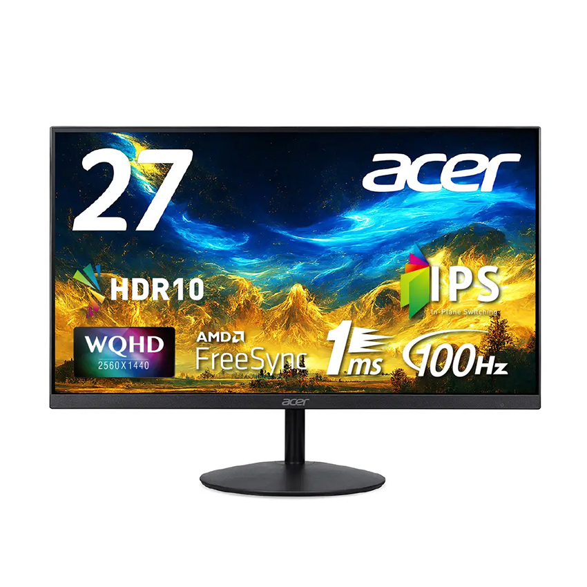 So với các màn hình 60Hz truyền thống, Acer SA272U E Black được nâng lên mức 100Hz giúp thao tác cuộn trang, di chuyển cửa sổ và xem nội dung trở nên mượt mà hơn.