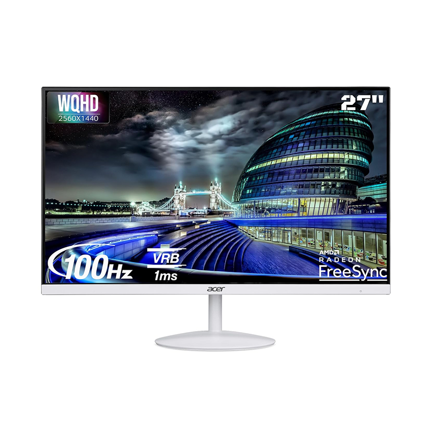 Sử dụng tấm nền IPS với góc nhìn rộng 178 độ, màn hình đảm bảo màu sắc không bị biến đổi khi nhìn từ nhiều góc khác nhau.
