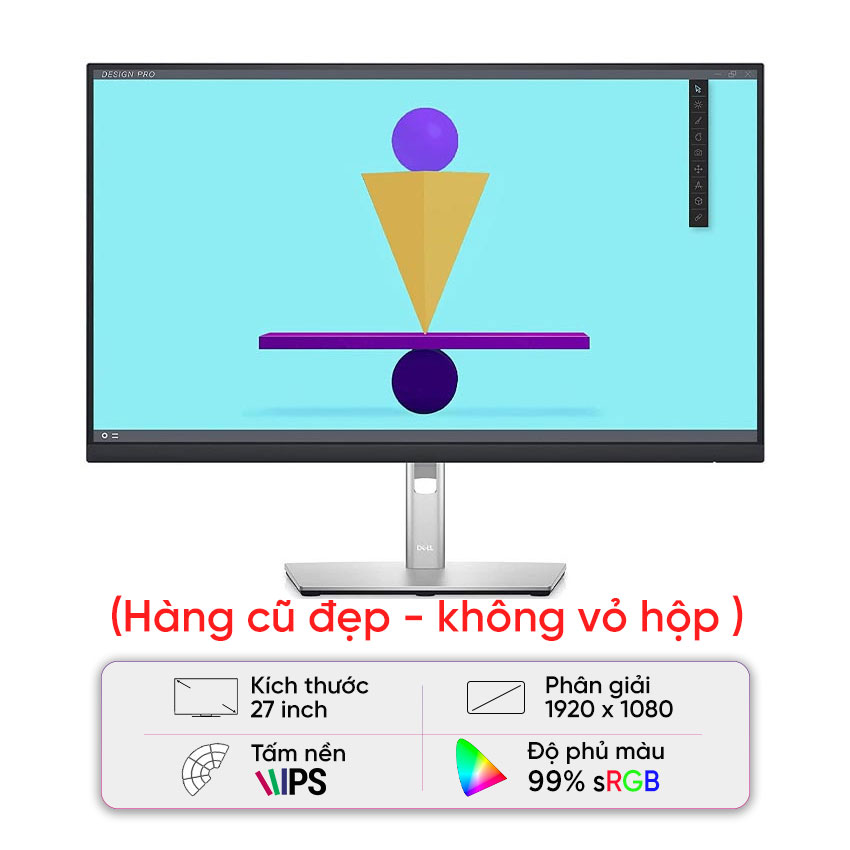 top man hinh dell cu van phong 3