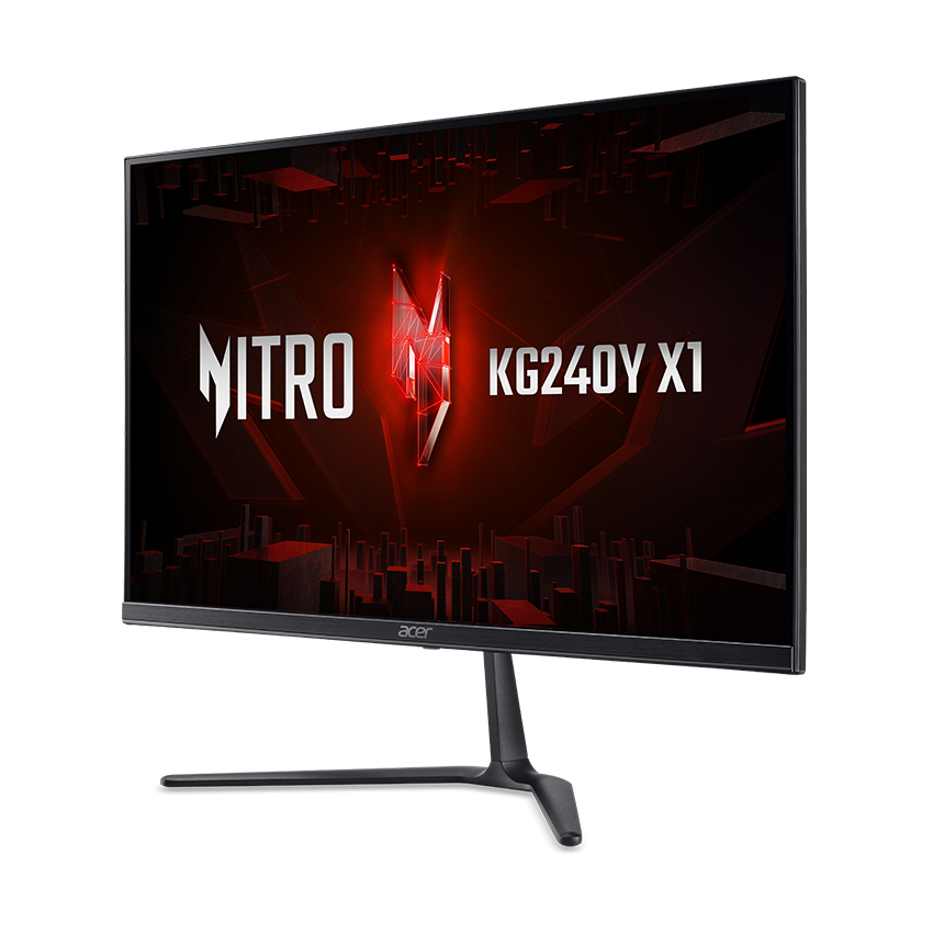 Sử dụng tấm nền IPS, Acer Nitro KG240Y X1 mang lại góc nhìn rộng 178 độ cùng khả năng tái tạo màu sắc ổn định.