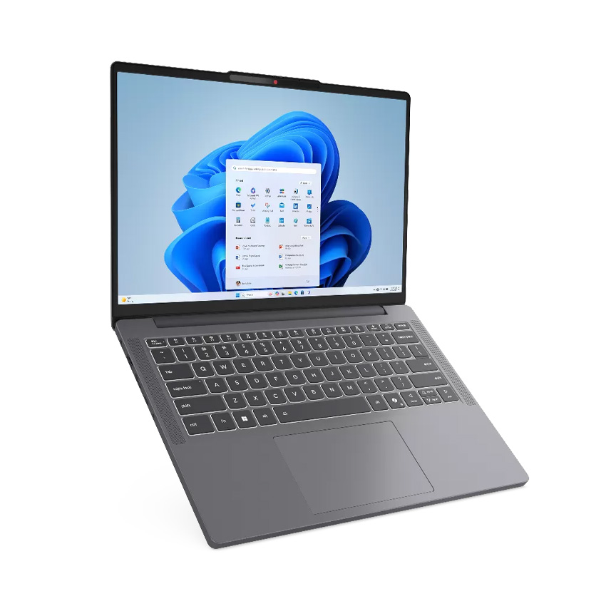 Lenovo IdeaPad Slim 3 14AIR10 sở hữu màn hình 14 inch WUXGA (1920x1200) IPS, 300nits, Anti-glare với độ sáng vừa đủ để làm việc trong nhà hoặc văn ph&ograve;ng.