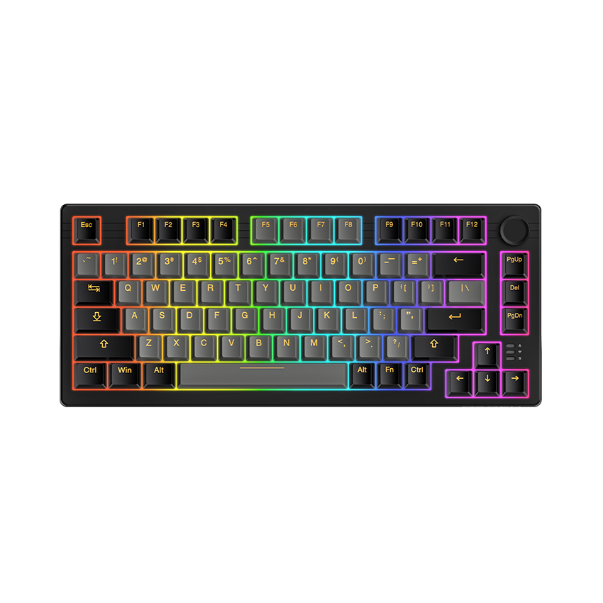 Bàn phím cơ Gaming DAREU EK75 PRO Black Golden 2