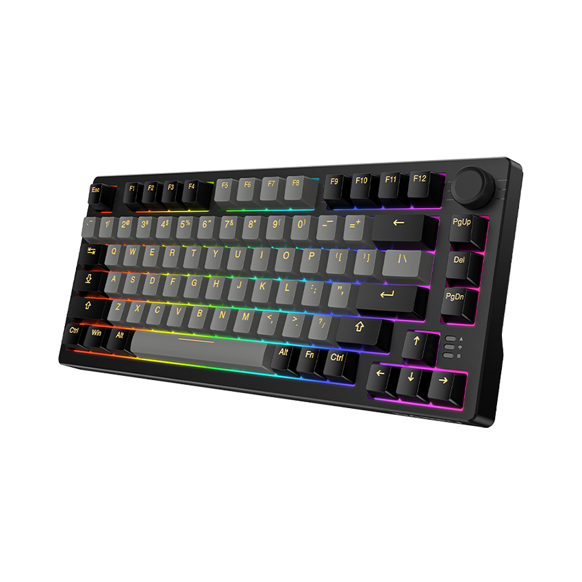 Bàn phím cơ Gaming DAREU EK75 PRO Black Golden 3