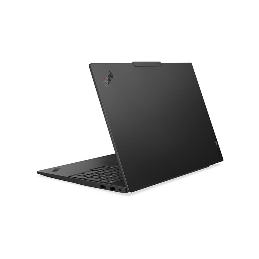 Lenovo Thinkpad E16 G3 21SR002MVA sở hữu vỏ nhôm nguyên khối cả mặt trên lẫn mặt dưới, trọng lượng 1.63kg, độ mỏng 10.1mm
