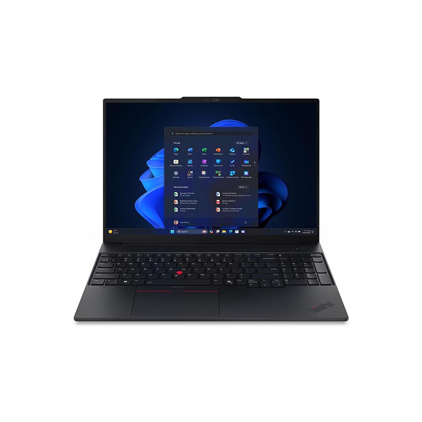 Màn hình IPS 16 inch WUXGA (1920x1200)16:10 của máy với tỷ lệ màn hình trên thân 90.7% mang đến không gian hiển thị vượt trội