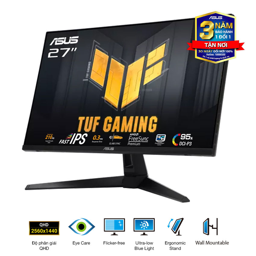 HACOM - màn hình gaming Asus TUF VG27AQ5A