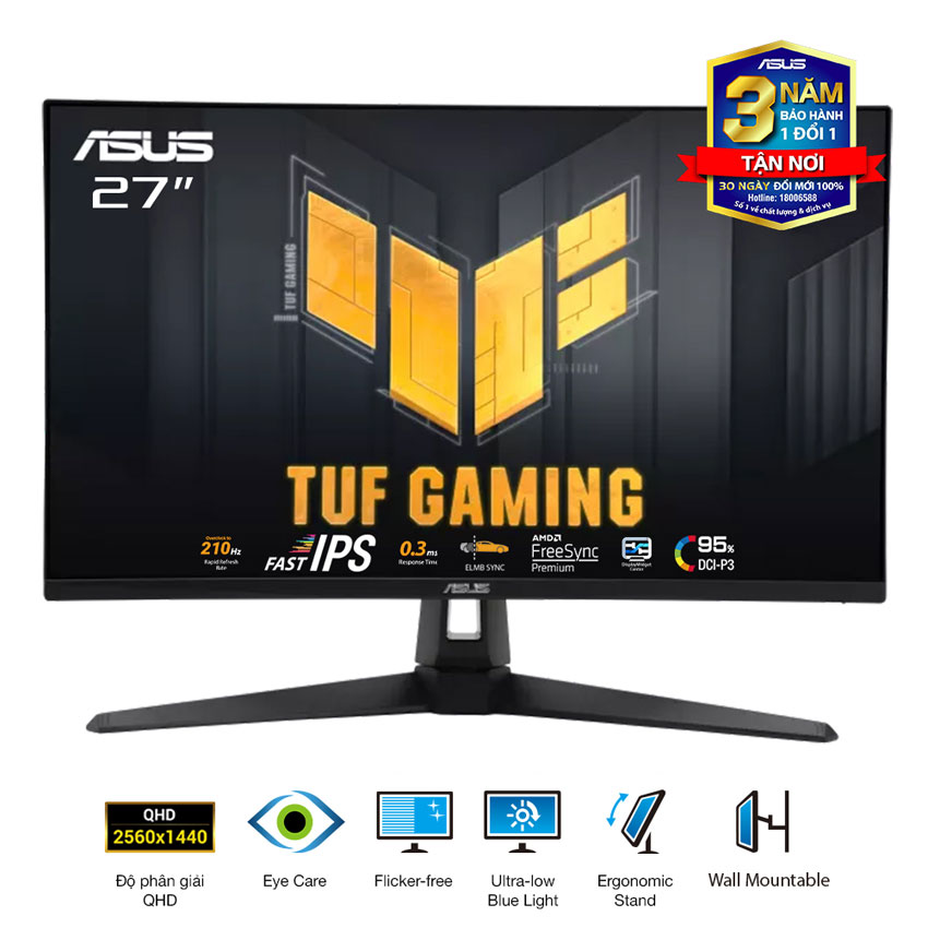 HACOM - màn hình gaming Asus TUF VG27AQ5A