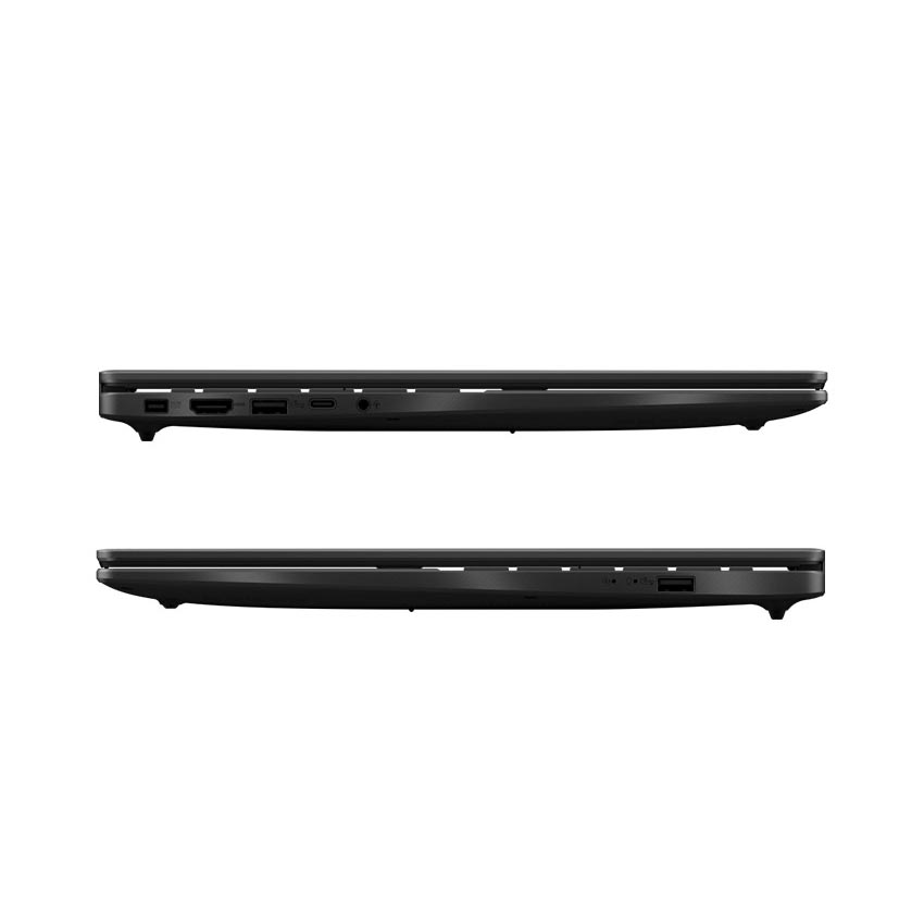 Máy có USB 3.2 Gen 1 Type-C hỗ trợ xuất hình và sạc, 2 cổng USB-A, HDMI 2.1 FRL, jack âm thanh 3.5mm và webcam FHD 1080p có privacy shutter