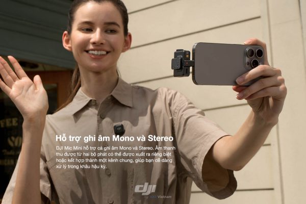 Mic không dây DJI Mic Mini 6