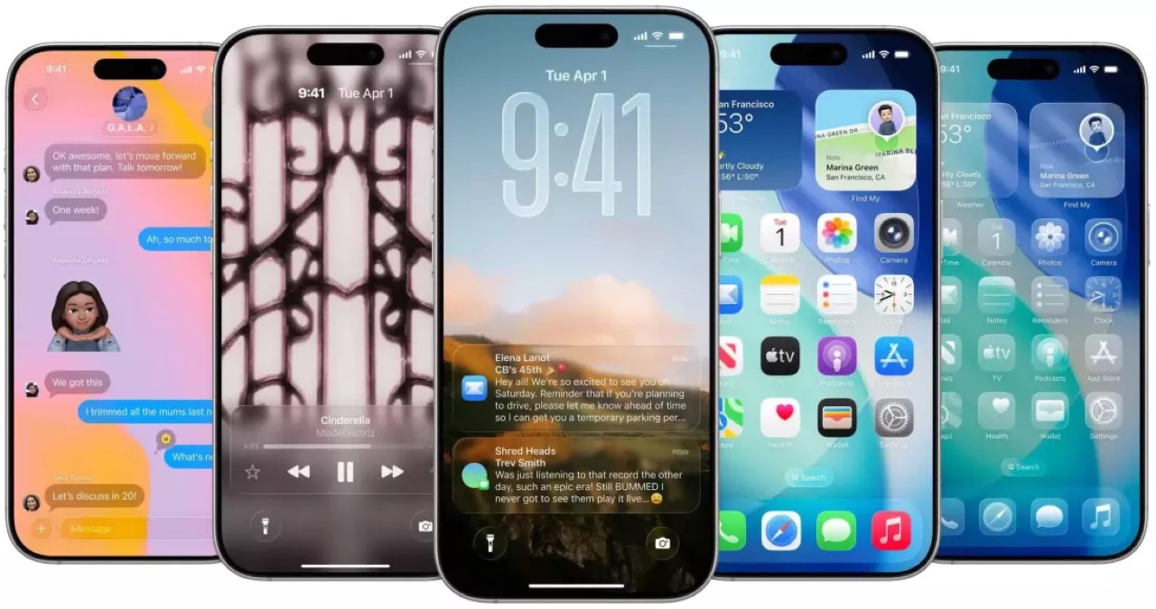 iOS 26 Liquid Glass của Apple gây tranh cãi