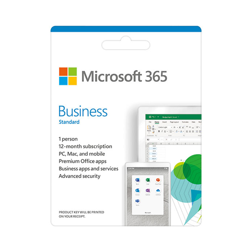 PHẦN MỀM OFFICE MICROSOFT 365 BUSINESS STANDARD RETAIL ESD (KLQ-00209)